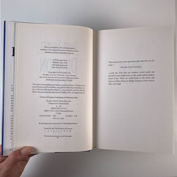 2/$30 - Dragon Tears by Dean Koontz - Picture 10 of 15